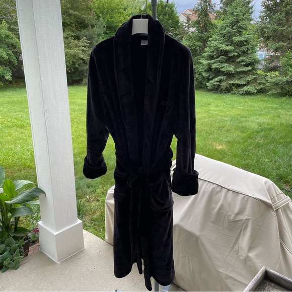 Personalization Mall Luxury Fleece Robe - Picture 1 of 9